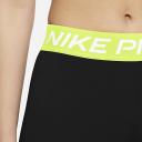 Nike Women's Pro Mid-Rise Mesh-paneled Leggings Black