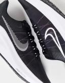 Nike Women's Winflo 8 Running Shoes (Black/White/Dark Smoke Grey/Light Smoke Grey) 11 US