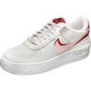 Nike Womens Air Force 1 Shadow Casual Basketball Shoes - Phantom/Echo Pink/Red, Size 8.5M