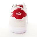 Nike Womens Air Force 1 Shadow Casual Basketball Shoes - Phantom/Echo Pink/Red, Size 8.5M