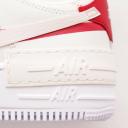 Nike Womens Air Force 1 Shadow Casual Basketball Shoes - Phantom/Echo Pink/Red, Size 8.5M