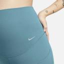 Nike Zenvy (M) Women's Gentle-Support High-Waisted 7/8 Leggings with Pockets (Maternity) - Blue
