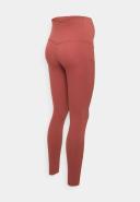 Nike Zenvy (M) Women's Gentle-Support High-Waisted 7/8 Leggings with Pockets (Maternity) - Brown