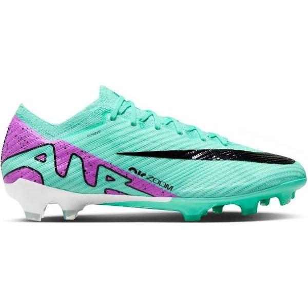 Nike Zoom Mercurial Vapor 15 Elite FG Firm Ground Soccer Cleat Hyper Turquoise/Fuchsia Dream/Black/White - Size 12.5
