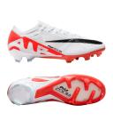 Nike Zoom Mercurial Vapor 15 Elite Football Boots Red/White US Mens 13 / Womens 14.5