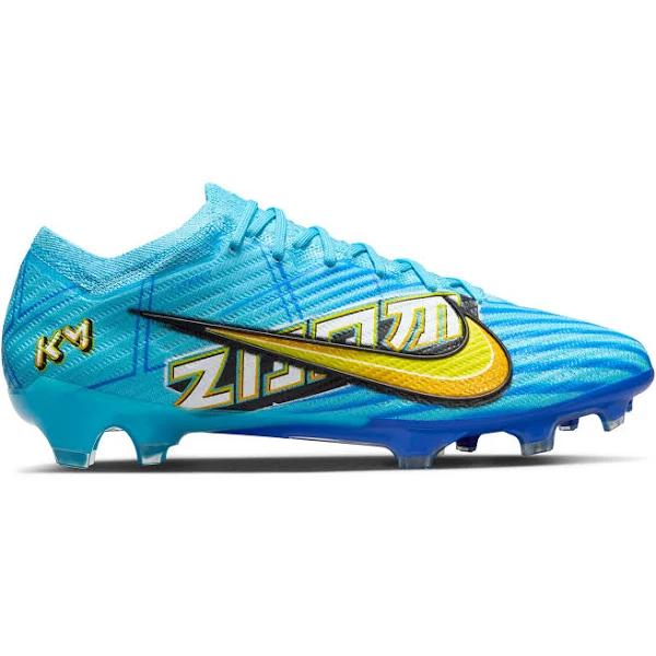 Nike Zoom Mercurial Vapor 15 Elite KM FG Firm Ground Soccer Cleat Baltic Blue/White - Size 12.5