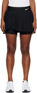 NikeCourt Dri-FIT Advantage Women's Pleated Tennis Skirt - 50% Recycled Polyester - Black