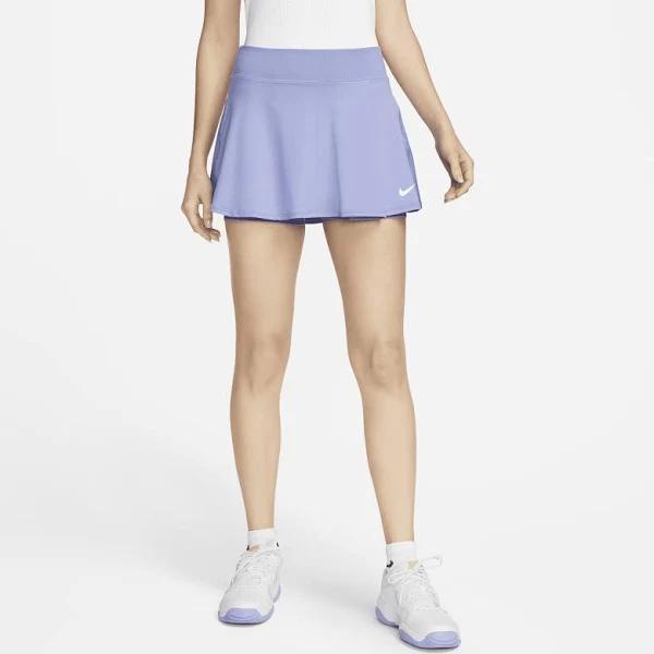 NikeCourt Dri-FIT Advantage Women's Pleated Tennis Skirt - Purple - 50% Recycled Polyester