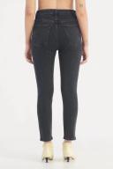 Nobody Denim | Kennedy Jean Petite Shadow Black Slim Fit | High Rise | Tapered Leg | Ankle Length | Organic Comfort Stretch Denim / 23 - AU Size 5