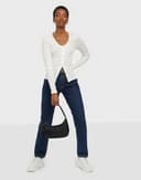 Nudie Jeans Breezy Britt Dark Stellar High Waist Regular Tapered Leg Women's Organic Jeans W26/L30 Sustainable Denim