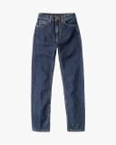 Nudie Jeans Breezy Britt Dark Stellar High Waist Regular Tapered Leg Women's Organic Jeans W32/L30 Sustainable Denim