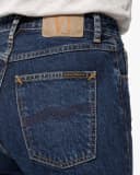 Nudie Jeans Breezy Britt Dark Stellar High Waist Regular Tapered Leg Women's Organic Jeans W32/L30 Sustainable Denim