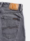 Nudie Jeans Breezy Britt Mountain Grey High Waist Regular Tapered Leg Women's Organic Jeans W24/L30 Sustainable Denim