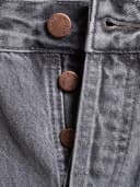 Nudie Jeans Breezy Britt Mountain Grey High Waist Regular Tapered Leg Women's Organic Jeans W33/L32 Sustainable Denim