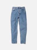 Nudie Jeans Breezy Britt Simply Blue High Waist Regular Tapered Fit Women's Organic Jeans W25/L32 Sustainable Denim