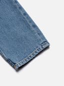 Nudie Jeans Breezy Britt Simply Blue High Waist Regular Tapered Fit Women's Organic Jeans W25/L32 Sustainable Denim