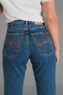 Nudie Jeans - Breezy Britt Slim Tapered Jeans in Friendly Blue