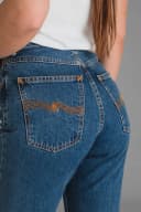 Nudie Jeans - Breezy Britt Slim Tapered Jeans in Friendly Blue