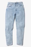 Nudie Jeans Breezy Britt Sunny Blue High Waist Regular Tapered Leg Women's Organic Jeans W24/L28 Sustainable Denim