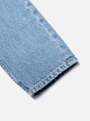 Nudie Jeans Breezy Britt Sunny Blue High Waist Regular Tapered Leg Women's Organic Jeans W32/L30 Sustainable Denim