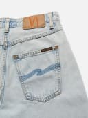 Nudie Jeans Breezy Britt Touch of Blue High Waist Regular Tapered Leg Women's Organic Jeans W30/L30 Sustainable Denim