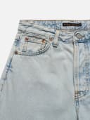 Nudie Jeans Breezy Britt Touch of Blue High Waist Regular Tapered Leg Women's Organic Jeans W30/L30 Sustainable Denim