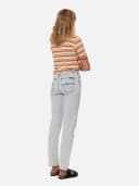 Nudie Jeans Breezy Britt Touch of Blue High Waist Regular Tapered Leg Women's Organic Jeans W30/L30 Sustainable Denim