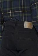 Nudie Jeans Grim Tim Black Skies Mid Waist Slim Leg Men's Organic Jeans W27/L30 Sustainable Denim