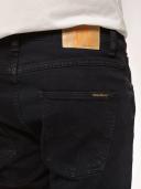 Nudie Jeans Grim Tim Black Skies Mid Waist Slim Leg Men's Organic Jeans W34/L36 Sustainable Denim