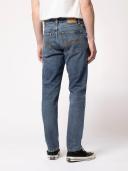 Nudie Jeans Gritty Jackson Far Out Mid Waist Regular Straight Leg Men's Organic Jeans W27/L28 Sustainable Denim