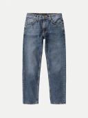 Nudie Jeans Gritty Jackson Far Out Mid Waist Regular Straight Leg Men's Organic Jeans W27/L28 Sustainable Denim