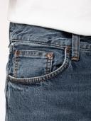 Nudie Jeans Gritty Jackson Far Out Mid Waist Regular Straight Leg Men's Organic Jeans W27/L28 Sustainable Denim