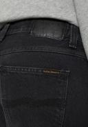 Nudie Jeans Gritty Jackson Worn Circle Mid Waist Regular Straight Fit Men's Organic Jeans W31/L34 Sustainable Denim
