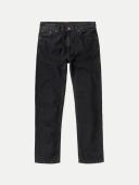 Nudie Jeans Gritty Jackson Worn Circle Mid Waist Regular Straight Leg Men's Organic Jeans W34/L34 Sustainable Denim