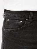 Nudie Jeans Gritty Jackson Worn Circle Mid Waist Regular Straight Leg Men's Organic Jeans W34/L34 Sustainable Denim