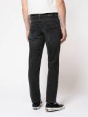 Nudie Jeans Gritty Jackson Worn Circle Mid Waist Regular Straight Leg Men's Organic Jeans W34/L34 Sustainable Denim