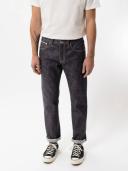 Nudie Jeans Gritty Jackson Worn Circle Mid Waist Regular Straight Leg Men's Organic Jeans W34/L34 Sustainable Denim
