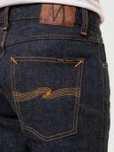 Nudie Jeans Rad Rufus Dry Emerald Selvage High Waist Regular Straight Leg Men's Organic Jeans W32/L32 Sustainable Denim