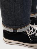 Nudie Jeans Rad Rufus Dry Emerald Selvage High Waist Regular Straight Leg Men's Organic Jeans W32/L32 Sustainable Denim