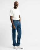 Nudie Jeans Rad Rufus Monday Blues High Waist Regular Straight Leg Men's Organic Jeans W28/L32 Sustainable Denim