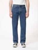 Nudie Jeans Rad Rufus Monday Blues High Waist Regular Straight Leg Men's Organic Jeans W30/L28 Sustainable Denim