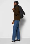 Nudie Jeans Rad Rufus Monday Blues High Waist Regular Straight Leg Men's Organic Jeans W33/L36 Sustainable Denim