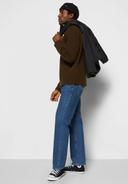 Nudie Jeans Rad Rufus Monday Blues High Waist Regular Straight Leg Men's Organic Jeans W38/L32 Sustainable Denim