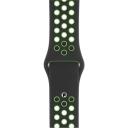 Official Apple Watch Nike Sport Band Strap 42mm / 44mm / 45mm / 49mm - Black / Lime Black / Lime Blast