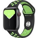 Official Apple Watch Nike Sport Band Strap 42mm / 44mm / 45mm / 49mm - Black / Lime Black / Lime Blast