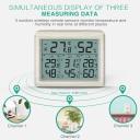 ORIA Indoor Outdoor Thermometer With 3 Wireless Sensors, Digital Hygrometer Thermometer, Temperature Humidity Monitor Meter With LCD Backlight,