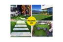 OTANIC Artificial Grass 18mm 40 SQM 2x5m Four Rolls Synthetic Turf One Roll Fake Yarn Lawn