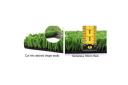 OTANIC Artificial Grass 18mm 40 SQM 2x5m Four Rolls Synthetic Turf One Roll Fake Yarn Lawn