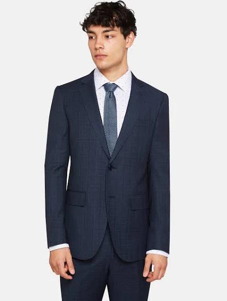 Oxford | Men's Hopkins Peak Lapel Wool Suit Jacket | 92 | Wool Suit Jackets| AfterPay Available