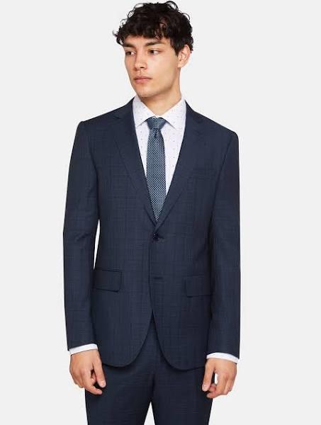 Oxford | Men's Hopkins Peak Lapel Wool Suit Jacket | 96 | Wool Suit Jackets| AfterPay Available
